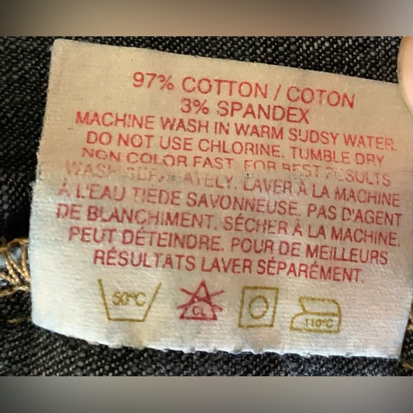 Tommy Hilfiger Denim Jacket Unisex Kids Size Large 97% Cotton 3% Spandex - Picture 9 of 9